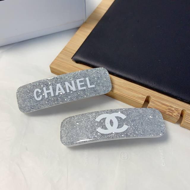 chanel Xiaoxiang Chanel Hairpin Acetate Star Hairpin Spring Clip Temperament