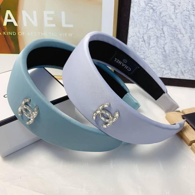 chanel Xiaoxiang Chanel Headband Sponge Simple Logo Light Luxury Style Headba