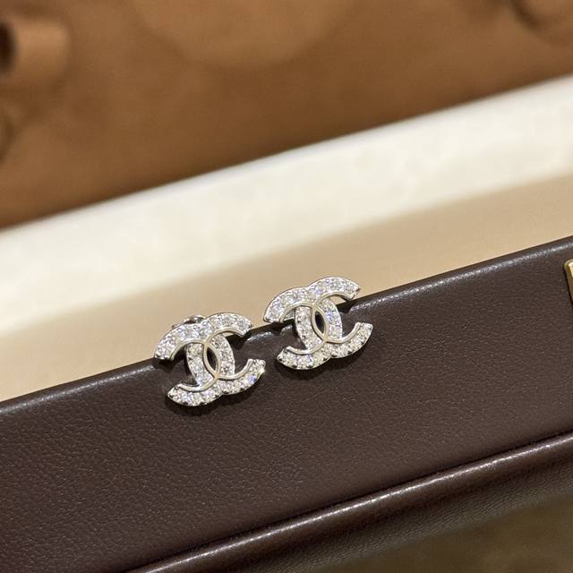 a5681 Chanel Style Double C Small Earrings, A Must-Have For Everyday Wear, A