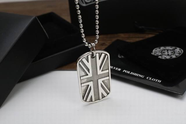 Special Price Chrome Hearts Flag Military Brand Necklace Chain Length 70 Cm