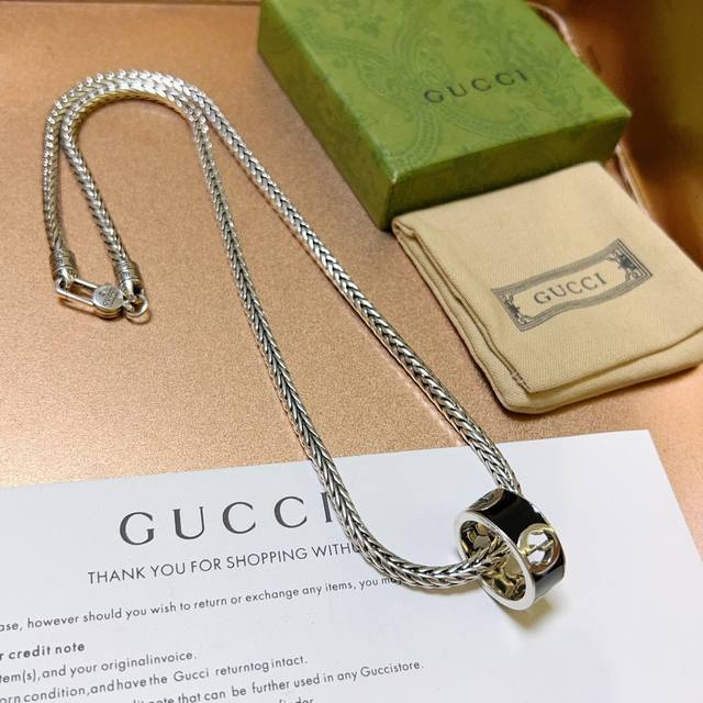 The Latest Gucci Necklace With A Higher Grade Chain, The Same As The Celebrity S