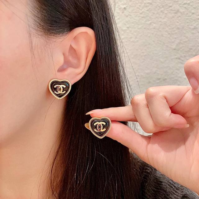 chanel Chanel Vintage Double C Earrings Original Replica Logo. Chanel's Style