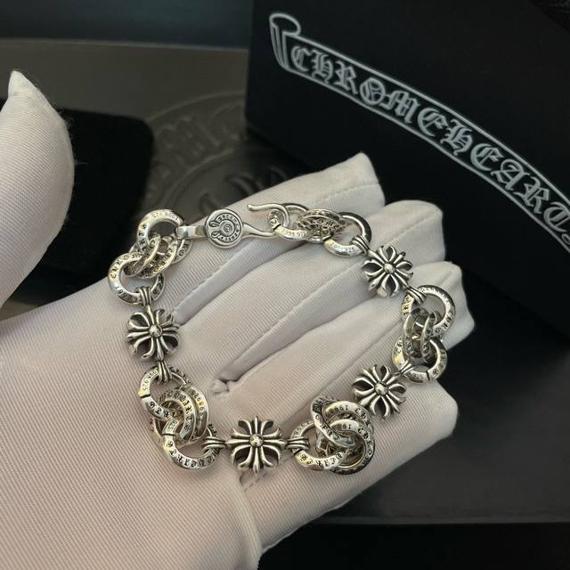 New Counter Quality Chrome Hearts Chrome Hearts Classic Retro Ring Cross Flower