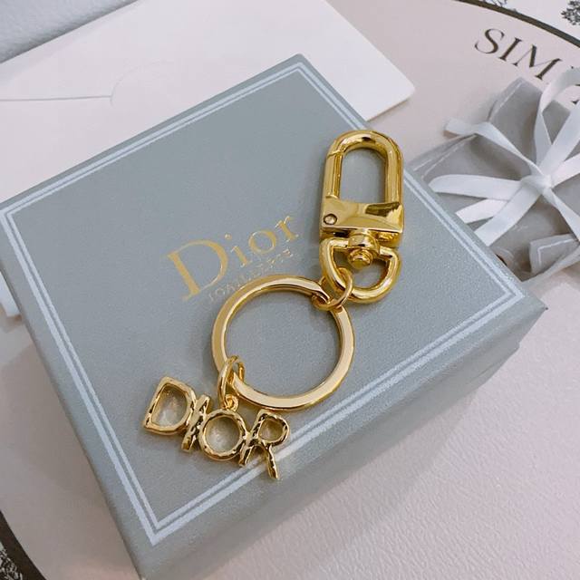 New Product Release Dior Keychain Bag Buckle Latest Model Bag Pendant With Highe