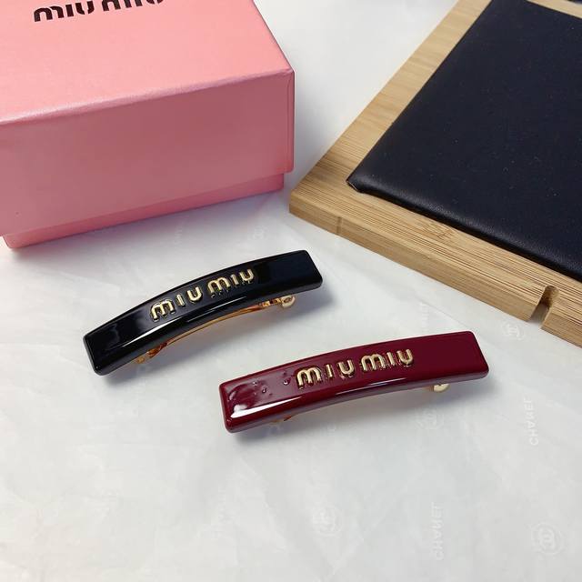 miu Miu Miu Miumiu Hairpin New Miu Medium Spring Clip Side Clip Bangs Clip Da