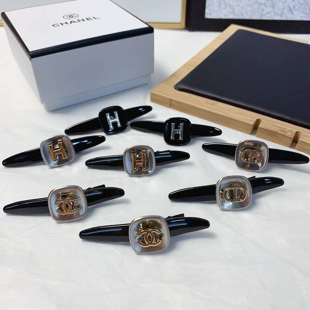 chanel Xiaoxiang Dior Dior Hermes Hermes New Logo Side Clip Bangs Clip Pressu