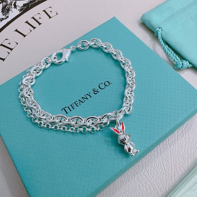 Tiffany Bracelet Tiffny&Co. Counter Exquisite Silver Version Celebrity Style Ret