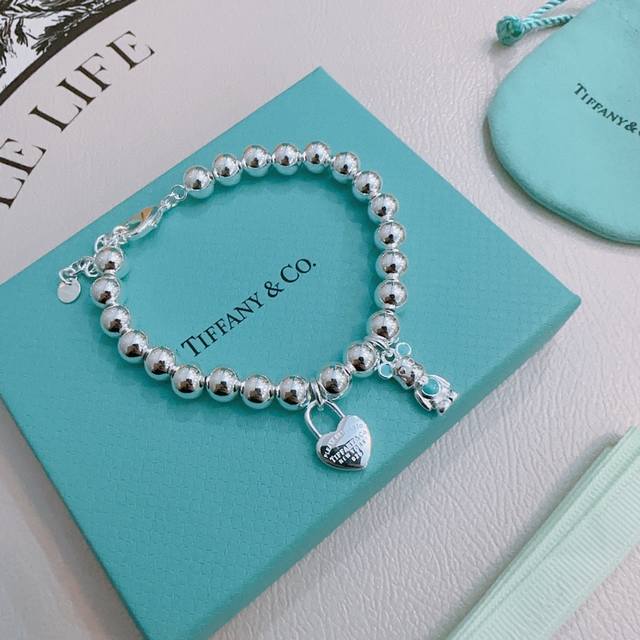 Tiffany Bracelet Tiffny&Co. Counter Exquisite Silver Version Celebrity Style Ret
