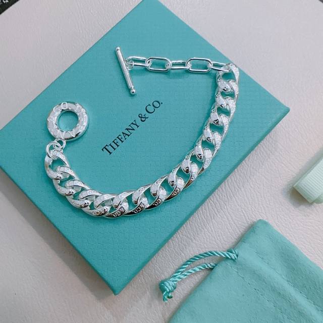 Tiffany Bracelet Tiffny&Co. Counter Exquisite Silver Version Celebrity Style Ret