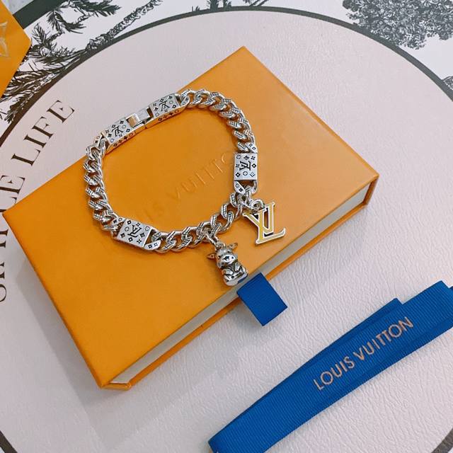 High Quality Louis Vuitton Lv Bracelet Original Goods Counter New Model Open Mol