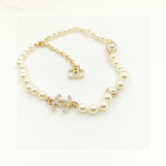ch*Nel Latest Pearl Necklace Consistent Zp Brass Material