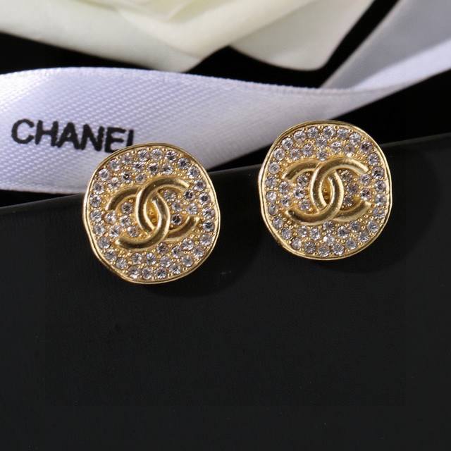 Chanel's New Earrings Are Made With Great Care In Every Detail. This Design Is V
