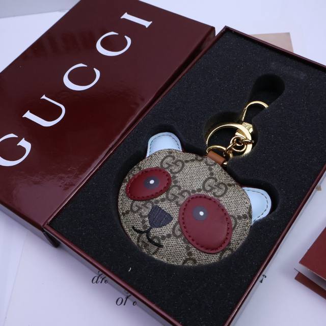 New Gucci Bag Accessories Keychain Pendant With Two Colors, Exquisite Workmanshi