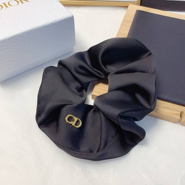 dior Dior Dior Hair Band Simple Logo Light Luxury Style Rubber Band Hair Band