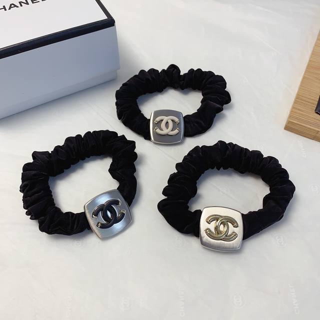 chanel Xiaoxiang Chanel Hair Band New Logo Rubber Band Hair Band Temperament