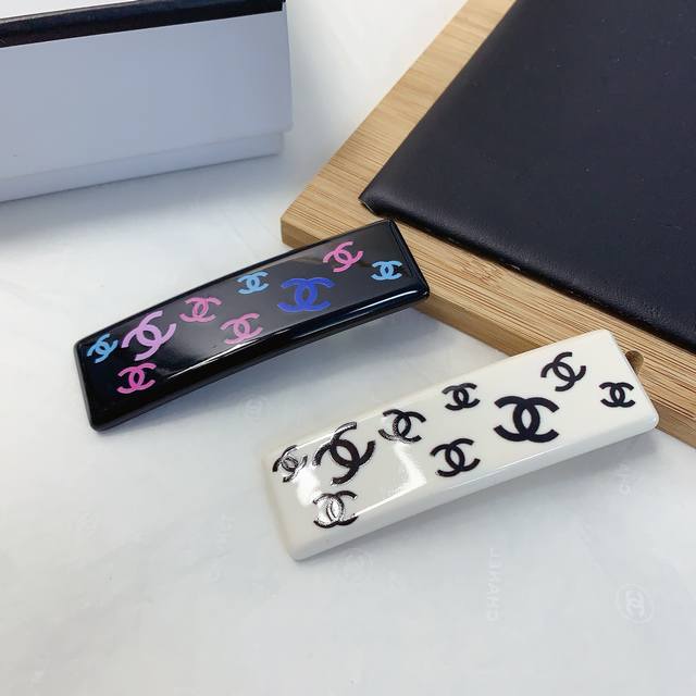 chanel Xiaoxiang Chanel Hairpin Acetate Logo Hairpin Pressure Clip Single Cli