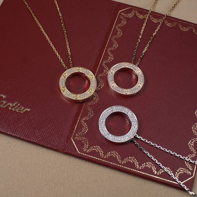 Cartier's Gypsophila Love Large Round Cake Necklace Is Launched. The Classic Scr
