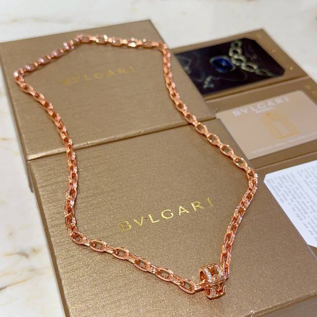 Bulgari Necklace V Gold Material Bvlgari Bulgari Divas Dream Series Perfect Appe