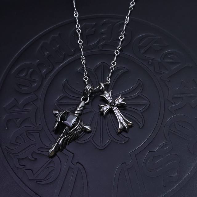 New Product On The Shelves Chrome Hearts Necklace Is So Cool. The Latest Chrome