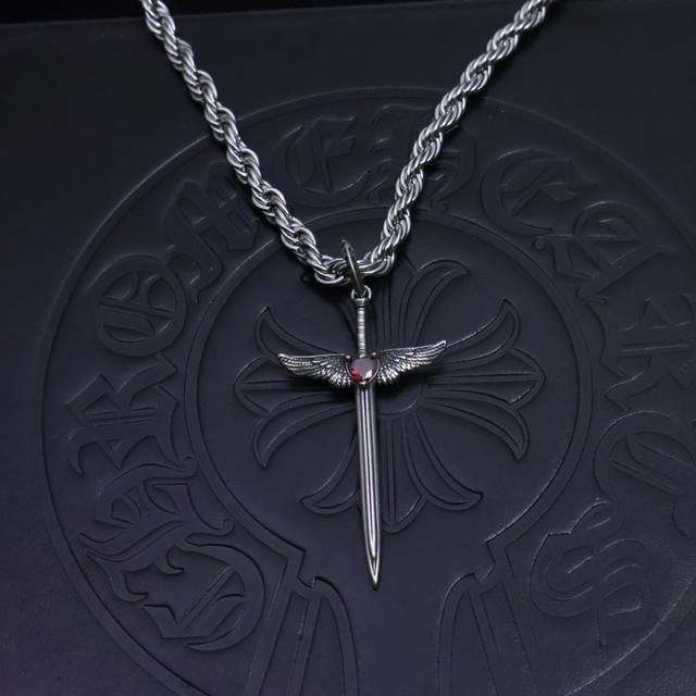 Hot-Selling Recommendation Chrome Hearts Necklace Twisted Chain Is Very Handsome