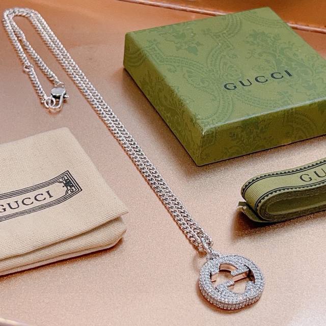 The Latest Gucci Necklace, The Chain Is Higher Grade, The Same As The Celebrity