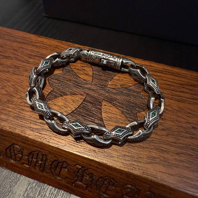 New Counter Quality Chrome Hearts Chrome Hearts Retro Vintage Multi-Element Gree