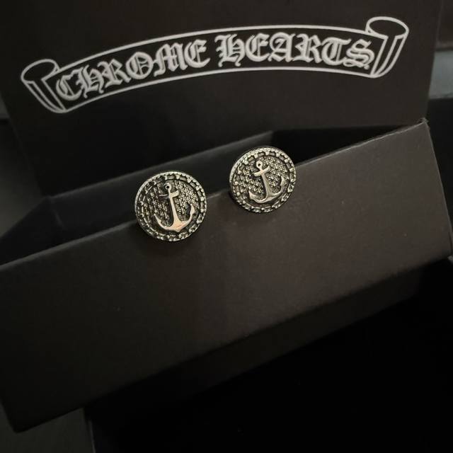 New Counter Quality Chrome Hearts Chrome Hearts Earrings Imported Electroplating