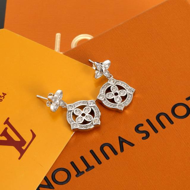 Donkey's New Lv Iconic Lv Earrings Are Infused With Monogram Flowers To Create A