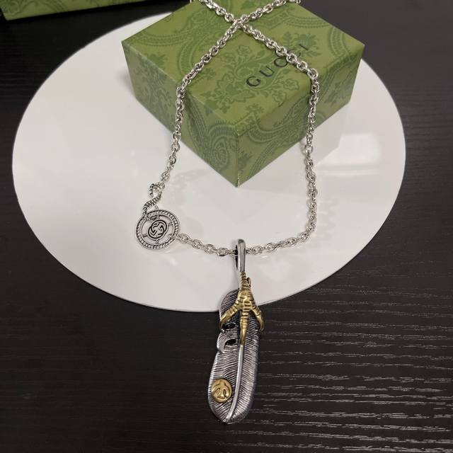 The Latest Necklace Is So Cool Gucci Counter Hot Item The Original One-To-One Re