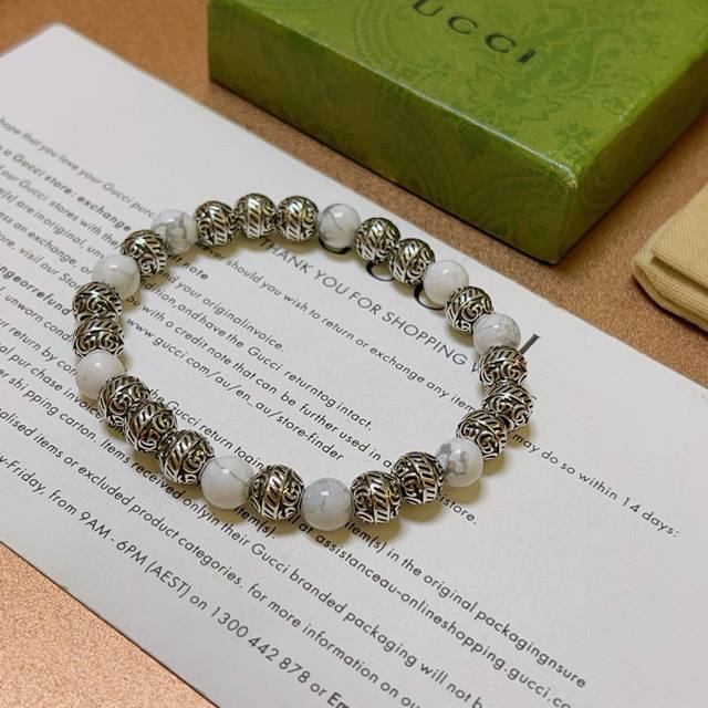 New Product Release Gucci Bracelet Luxury Gucci Bracelet White Clam Bracelet Cry