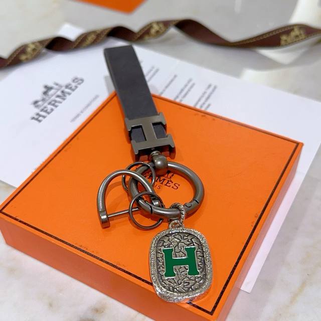 New Hermes Keychain Keychain Thickened Version Platinum Version Advanced Seiko V