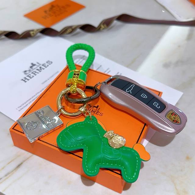 New Hermes Keychain Keychain Thickened Version Platinum Version Advanced Seiko V