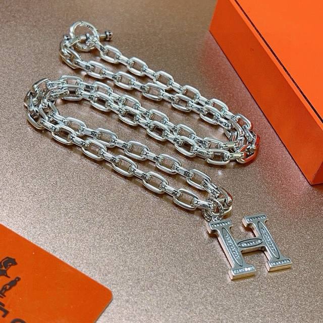 hermes Hermes Necklace Pig Nose Necklace Series Jewelry Imported Custom. High