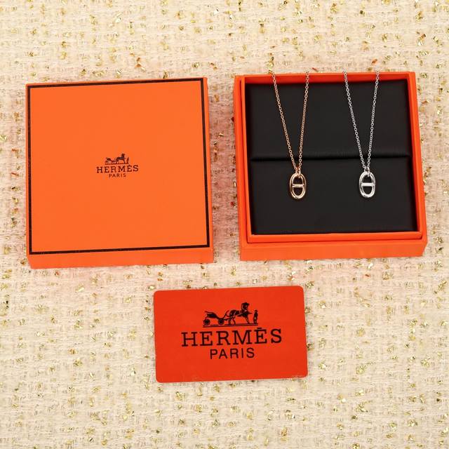 202578 We Produce The Hermes Series Pig Nose Necklace . We Bought It From Zp.