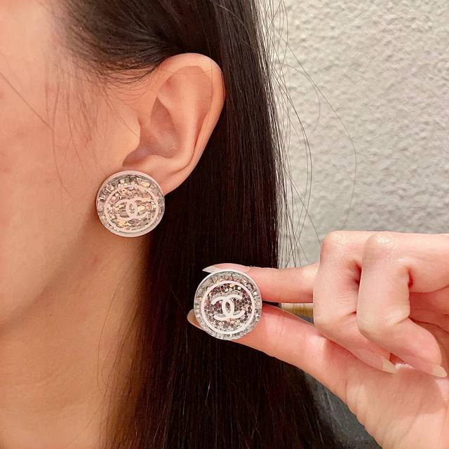 Chanel Classic Double C Earrings