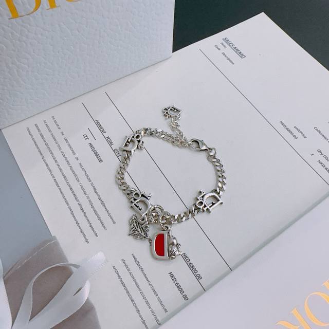 dior New High-Quality Dior Bracelet Original Goods Counter New Mold Retro Fas