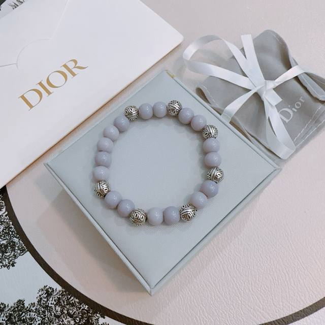 Special Counter Exquisite Version Dior Dior Multi-Element Agate Thai Silver Styl