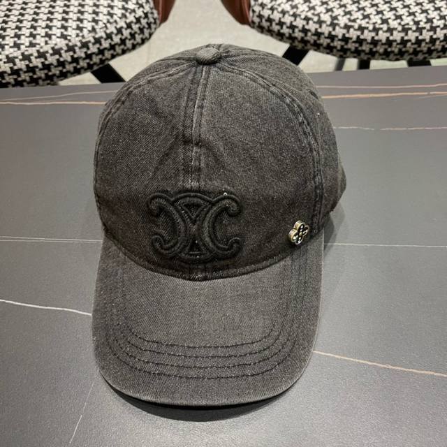 celine Celine New Counter Denim Baseball Cap New Shipment Big Brand Style Sup