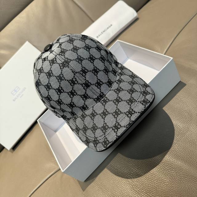 With Box Bag Balenciaga New Original Baseball Cap Counter 1:1 Mold Customization