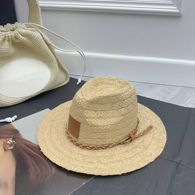 Running Volume Loewe Raffia New High-End Hat Very Stylish Jazz Hat