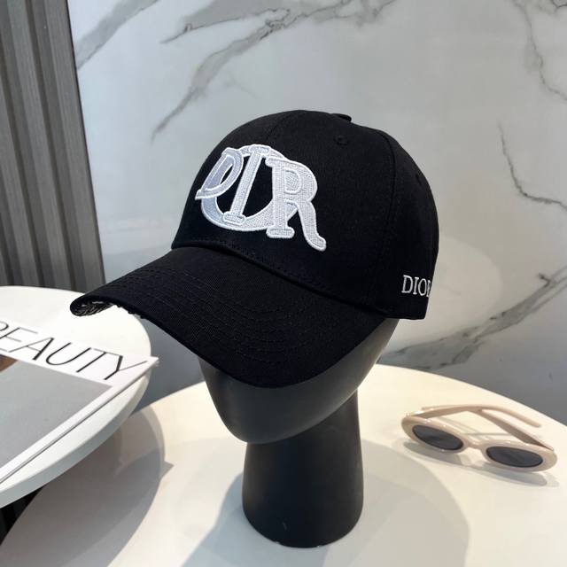 With Dust Bag Dior New Style Embroidered Baseball Cap New Model Shipped Big Bran
