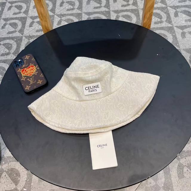 Celine Cellne Fisherman Hat Female Summer Sun Hat Korean Version Lace Anti-Ultra
