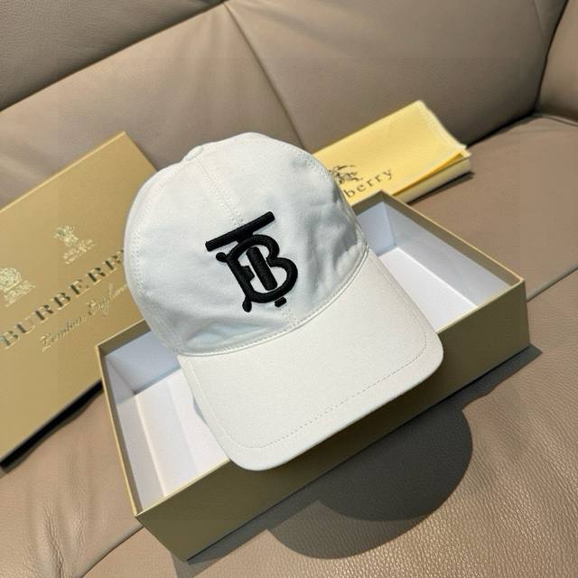 With Box Bag Burberry Burberry Counter Hot-Selling Original Baseball Cap 1:1 Mol