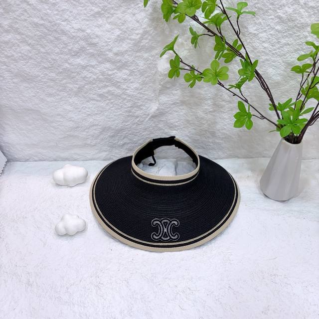 Running Volume Celine's New Straw Hat Pp Straw Material, This Density Is Excelle