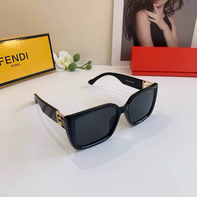fendi Fendi Internet Celebrity Same F Letter Sunglasses Can Be Worn By Both M