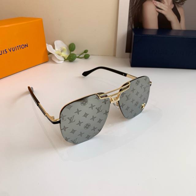 lv Louis Vuitton New High Version Sunshade Sunglasses Internet Celebrity Same