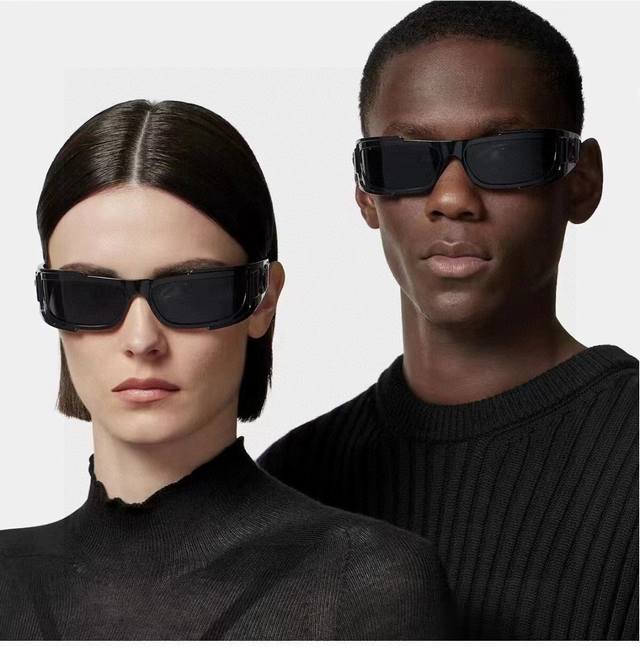 Versace European And American Counter Popular Fashion Men's Pilot Style Full Fra
