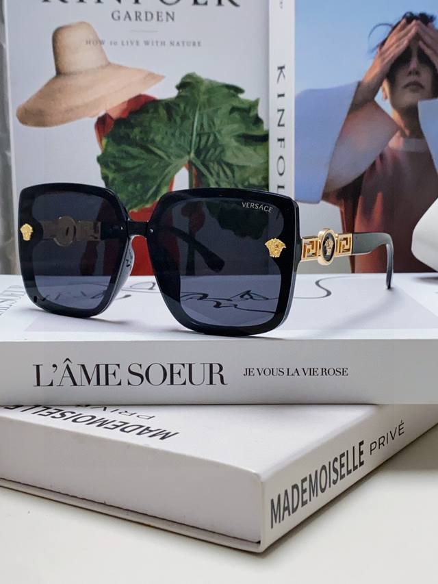 versace Versace 2025 New Sunglasses For Women, Internet Celebrity Temperament