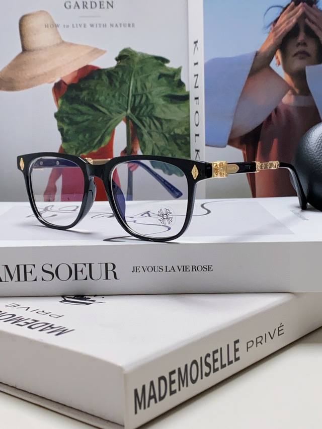 Crosby Fashion Large Square Frame Unisex Anti-Blue Light 3-Color Optical Lens