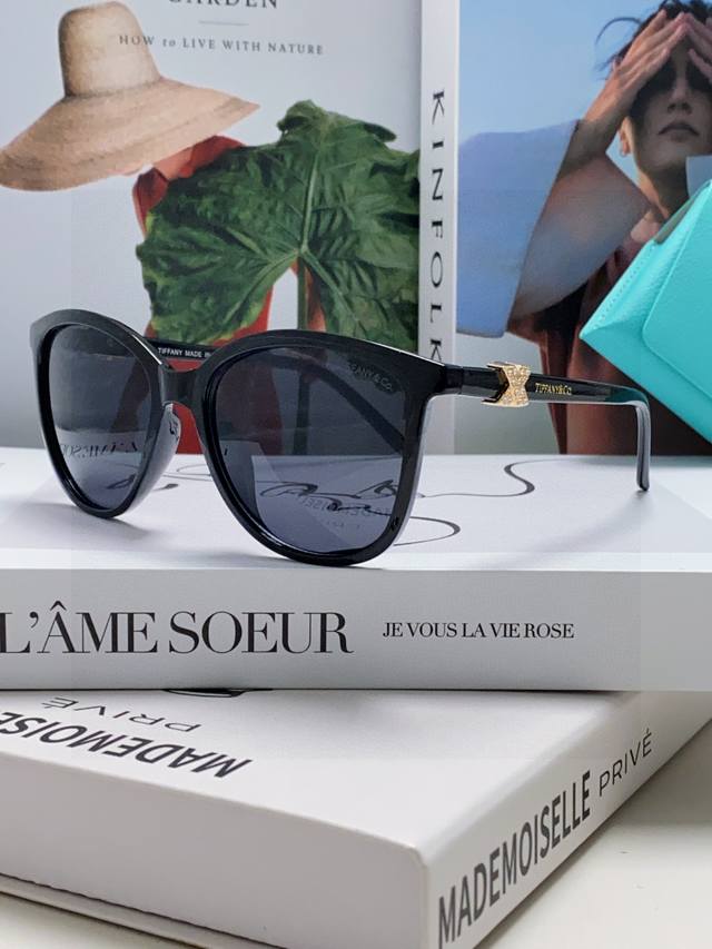 tiffany Tiffany 2025 New Diamond-Studded Sunglasses For Women Trendy Exquisit